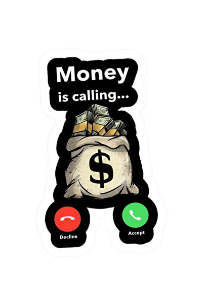 MegaSticker ملصق نقود بعرض 13 × 9 سم - للسيارة والدراجة النارية والخوذة والكم...