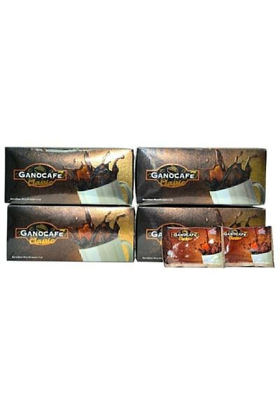 GanoExcel Gano Soap 4 Box Classic Coffee Derma Cork Coffee 90 gr (30x3gr)