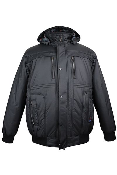 marufshop Large Size Black Thick Winter Coat - Suitable for Decons between 125-230 Kilo