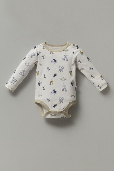 Mother Love Uzun Kollu Bebek Body %100 Pamuk