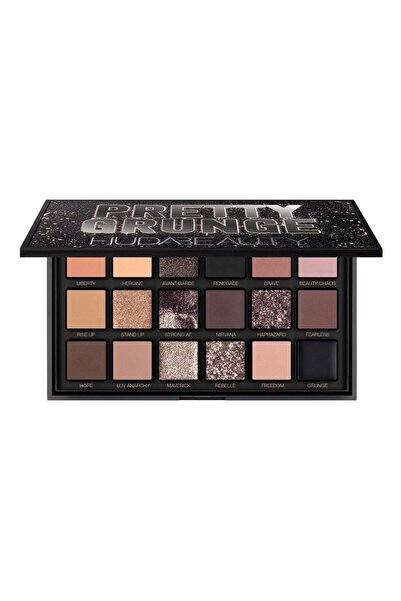 Huda Beauty Pretty Grunge 18'li Göz Farı Paleti Metalik Pinkestcosmetics