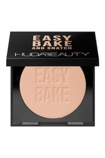Huda Beauty Easy Bake And Snatch - بودرة مضغوطة Pinkestcosmetics POUND CAKE