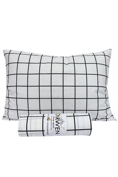 CARWEN TEKSTİL Διπλό Σετ σεντόνια από βαμβακερό ύφασμα Ranforce