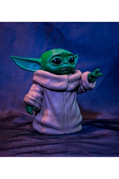 BLG3DFIGURE Baby Yoda Figür - Star Wars -15 Cm