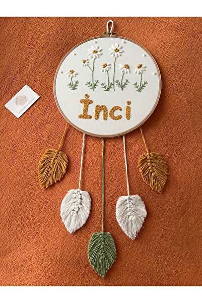 punch passion Bebek kapı süsü, hastane kapı süsü,  30 cm, punch nakışlı, isim...