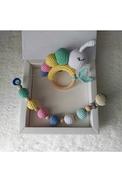 msl masal hobi evi Amigurumi Sevimli Tirtil Cingirak Emzik Seti