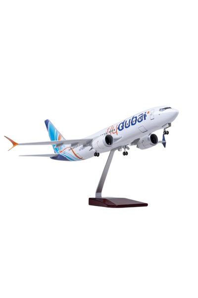 ITSOLD 1/85 Ölçekli FlyDubai Boeing 737 Max Model Uçak