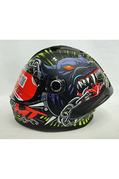 MT Kask Stinger 2 Akın C3 Mat Renk V-28b Şefaf Vizörlü