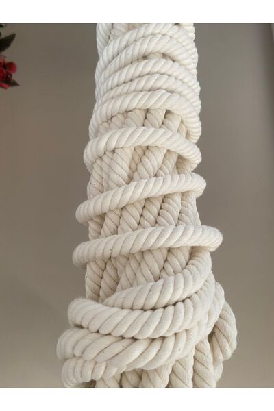 makrometoptan 10mm Pamuk Halat 1 Kg (20METRE) Gökkuşağı Ipi