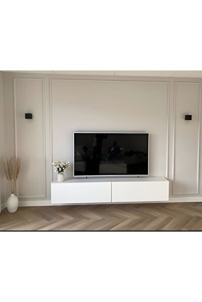 bigpapel Dekoratif Boyanabilir Duvar Çıtası Kesimli Hazır Paket