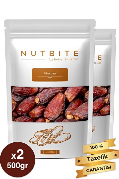 NUTBITE Medine Mebrum Hurması 1kg - Deluxe Jumbo Boy - Taptaze Yeni Mahsül