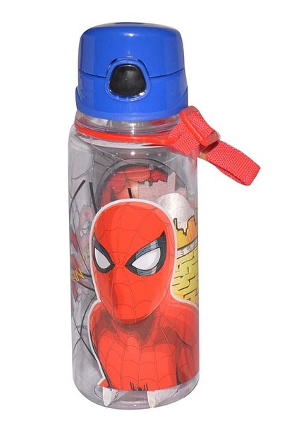 Hakan Çanta Spider-man 500 Ml Unbreakable Body Transparent Bottle