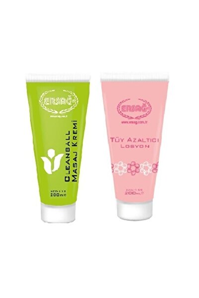 Ersağ Cleanball Masaj Kremi 200 ml - Tüy Losyon 200 ml