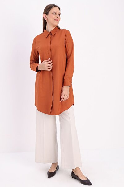 ALLDAY Основна туника за риза със скрити пулове