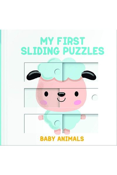 Yoyo Books كتاب الأطفال الإنجليزي - حيوانات الأطفال، ألغاز منزلقة أولى، ألغاز متحركة