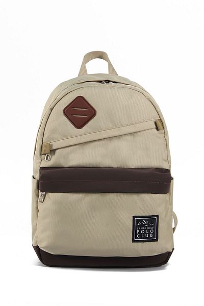 Cambridge Polo Club BeigeUnisexSchool Bag - 3 Compartments,CreativeDesign Cpc3011.31