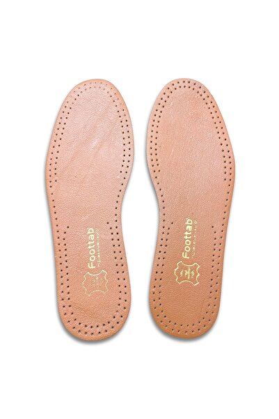 Foottab Exclusive Hakiki Deri Kahve Ayakkabı Tabanı, Parfümlü, Koku Önleyici ...