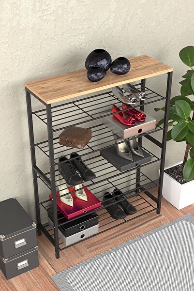 Retodesign 6 Katlı Ayakkabılık- Banyo Rafı -çok Amaçlı Raf 1891