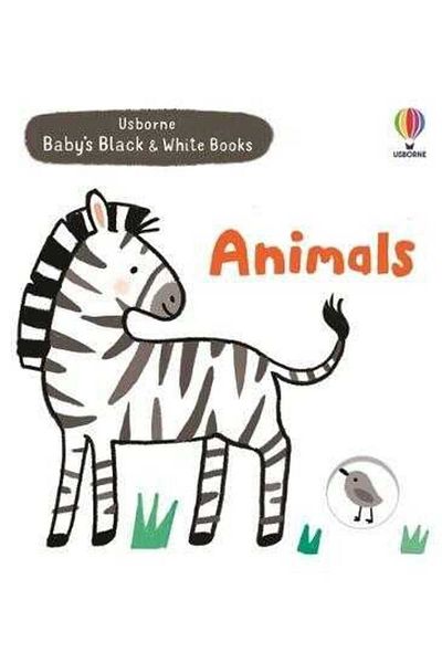 Usborne Baby's Black and White Books: Animals / Mary Cartwright / Usborne /9781474998376