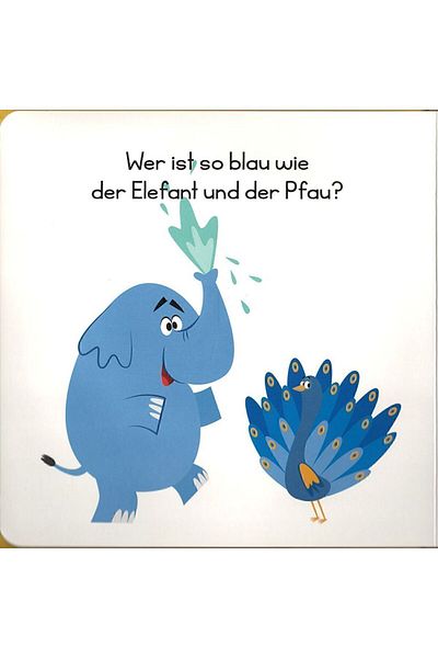 Yoyo Books Drehen Und Lernen - Farben| كتاب الأطفال الألماني ذو الألوان 0-3 سنوات