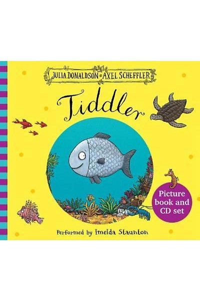 Scholastic كتاب تيدلر وأقراصه المضغوطة