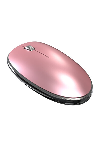 Pusat Business Pro Sessiz Kablosuz Şarjlı Kompakt Mouse - Rose Gold