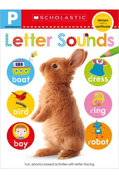 Scholastic كتاب المهارات المسبقة: رسائل الصوت / الجماعية / /9781338304947