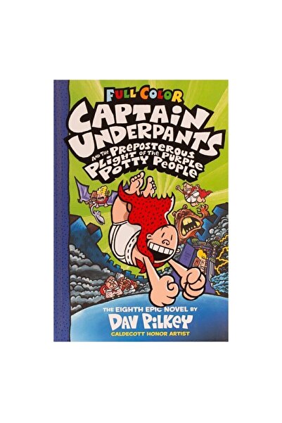 Scholastic كابتن تحت السراويل - قعادة أرجوانية تمنح الحرية للأشخاص