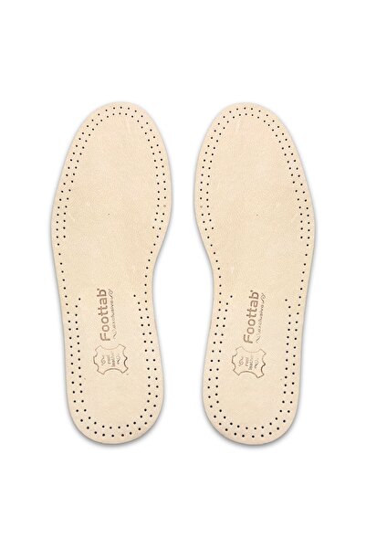 ipekbazaar Exclusive Hakiki Deri Naturel Ayakkabı Tabanı, Parfümlü, Koku Önleyici Ter Emici Tabanlık, 1 Çift