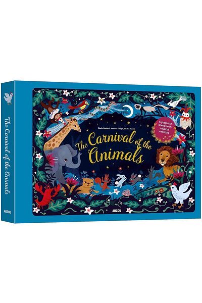 Auzou Books Paper Theater - Comfortable Cut Animal Karneval