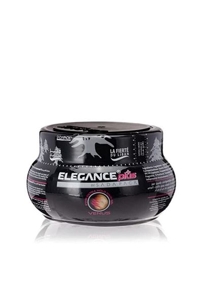 Elegance -Plus Hair Gel - Venus, 500ml | Firm Hold, Non-Sticky, Easy to Wash, Long-Lasting Shine