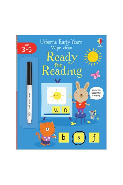 Usborne Early Years - No Reading with Wipe Clean Part