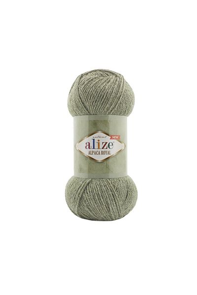 Alize Alpaca Royal New 285 Open Çağla Hand Knitting Yarn 5 Pieces