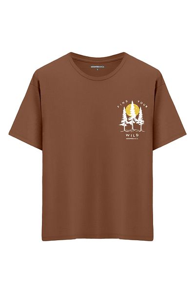 Mounte Bianca Μπλουζάκι Unisex Wild - Oversize