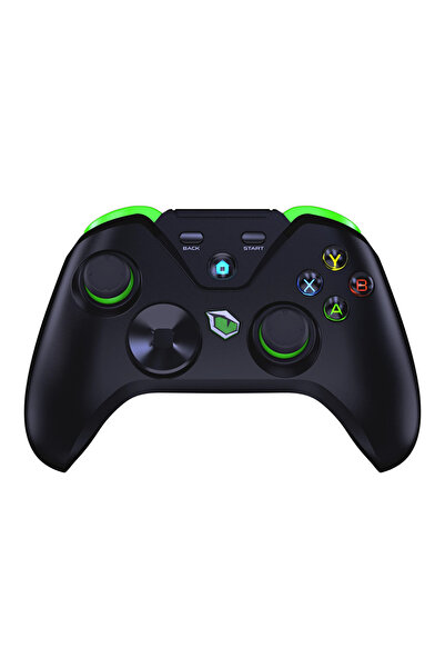 Genel Markalar Clutch Titreşim Geri Bildirimli Çift Mod Kablosuz (BLUETOOTH VE 2.4 GHZ) Gamepad - Siyah - KNA-19