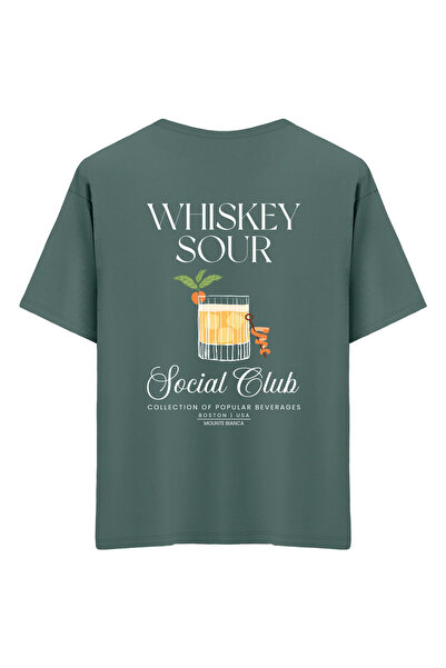 Mounte Bianca Unisex viski sa kiselim sokom - Oversize kroj T-shirt