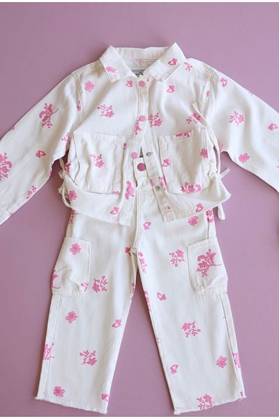 Bunika Baby Printed Flower Patterned Jacket