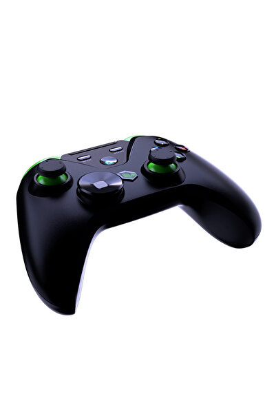 Genel Markalar Clutch Titreşim Geri Bildirimli Çift Mod Kablosuz (BLUETOOTH VE 2.4 GHZ) Gamepad - Siyah - KNA-19