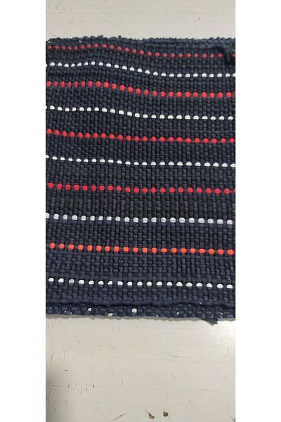 Taşkın Home Car Seat Rug Seat Cover Lace Cushion Rug Hand Woven Front 2 Pieces + Rear 1 Piece