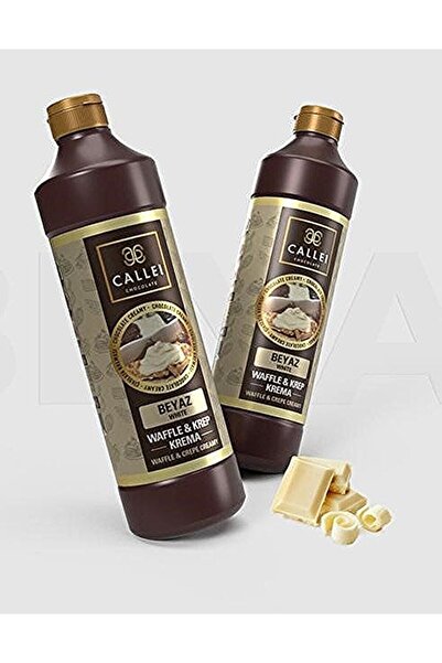 Callei Beyaz Şişe Waffle Çikolatası 1000 gr