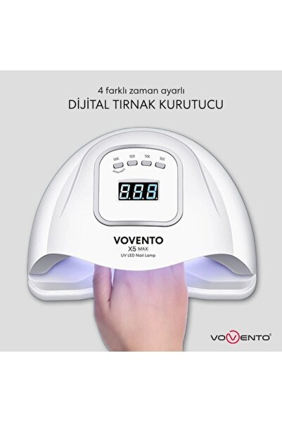 vovento Protez Tırnak, Kalıcı Oje Ve Uv Jel Kurutucu Kurutucu Makinesi