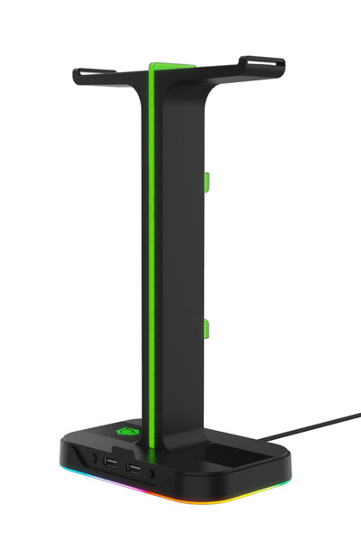 Pusat Rgb Usb Çoklayıcı Oyuncu Kulaklık Standı