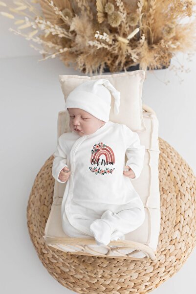 Lilabio %100 Organik Isme Özel Isimli 10lu Hastane Çıkışı Gökkuşağı