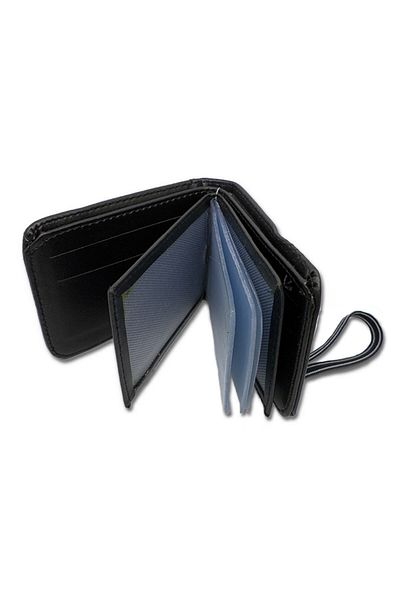 MKM MAN Black Elastic Card Holder Wallet