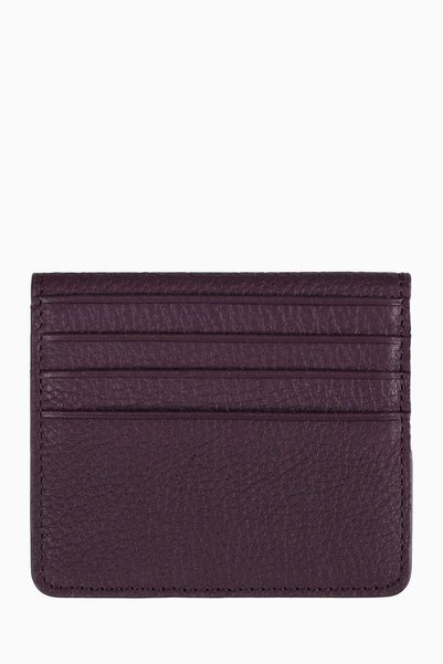 DAMY Genuine Leather Purple Women's Wallet Card Holder Wallet Card Holder 512