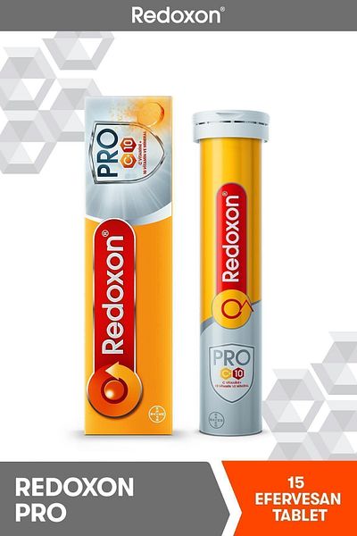 Redoxon Pro 15 Effervescent Tablet - 1000mg Vitamin C, Vitamin D, Selenium and Zinc 7 Extra Vitamins