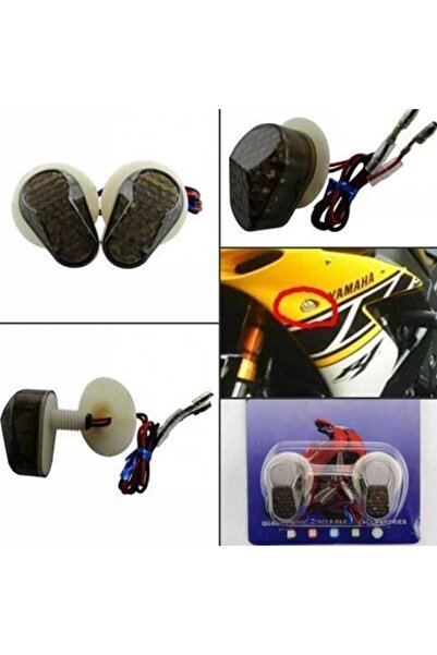 Yamaha R25 Gömme Sinyal Füme