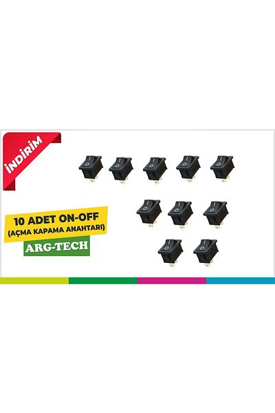 Arduino Switch, Button, Switch, On-off Switch 10 Pieces