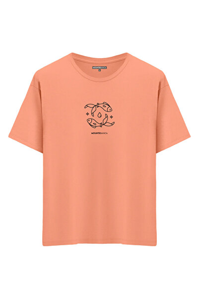 Mounte Bianca Unisex riba - Oversize kroj T-shirt