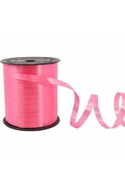 basepack Pink 10 Meters Rabant Ribbon - Raffia (width:8 Mm)